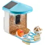 Smart Bird Feeder with Camera, 2K HD AI Identify 10000+ Bird Species, Solar-Powered Bird Watching Camera with Auto Capture & Ins