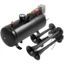 Ad 4 Train Air Horn Kit semi truck båd m/ 150 psi kompressor