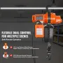Elektrisk kædetalje Enkeltfaset krantalje 2200 lbs Last 20 ft
