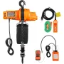 Electric Chain Hoist Single Phase Crane Hoist 997.9 kg Load 609.6 cm Lifting