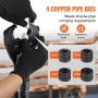 Kobberrør Fittings Crimping Tool med Th16/20/26/32 Kæber 360 °