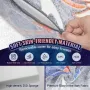 Kids Couch, 4Pcs Toddler Couch Sofa Bed, Kids Chair Seat Playroom Furniture, Child Sectional Sofa with Removable Cover for Kids 