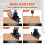 Mobilbase Heavy Duty Universal Stand 400 lbs kapacitet til