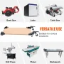 Mobilbase Heavy Duty Universal Stand 400 lbs kapacitet til