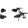 Mobile Base, 400 lbs Weight Capacity, Adjustable from 9.5" x 9.5" to Infinity, Heavy Duty Universal Mobile Base Stand with Swive