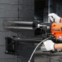 Core Drill Machine 2.03-24.9 cm Dia 3200W Diamond Core Drill Rig with Stand