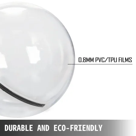 2m vandvandring Walker Ball Oppusterbar PVC Svømning Zorb Ball