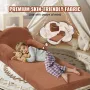 Baby stol sammenfoldelig 2-i-1 baby lounger sofa tegneserie