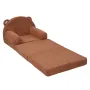 Kids Couch, 2-in-1 Toddler Chairs Comfy, Toddler Couch Sofa Bed Fold Out, Convertible Sofa to Lounger, Kids Chair Seat Playroom 