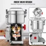 1000g Electric Grain Mill Grinder, High Speed 3000W Commercial Spice Grinders, Stainless Steel Pulverizer Powder Machine, for Dr
