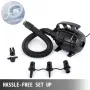 2m vandvandring Walker Ball Oppusterbar PVC Svømning Zorb Ball