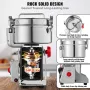 2000g kommerciel krydderi grinder elektrisk kornmølle grinder
