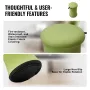 Wobble Chair, Height-Adjustable (19.3-25") Wobble Chair with Fabric Cover, Flexible Seating Wobble Stool Made of Iron & Sponge, 
