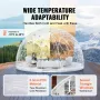 365.8 cm Dome Bubble Tent Outdoor House Camping Shelter w/ Transparent Window