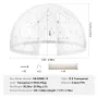 365.8 cm Dome Bubble Tent Outdoor House Camping Shelter w/ Transparent Window