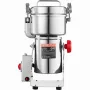 500g Electric Grain Mill Grinder, High Speed 2000W Commercial Spice Grinders, Stainless Steel Pulverizer Powder Machine, for Dry