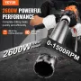 Core Drill Machine 0,8-7,1in Dia 2600W Handheld Core Drill Rig