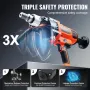 Core Drill Machine 0,8-7,1in Dia 2600W Handheld Core Drill Rig
