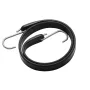 50 Piece Flat Bungee Cord, 19.8 mm Heavy Duty Bungee Straps with Steel S-Hooks, 31" Elastic Bungee Rope for Cargo, Tarps, Trucks