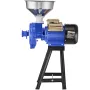 Electric Grain Mill Grinder, 3000W Spice Grinders, Commercial Corn Mill with Funnel, Thickness Adjustable Powder Machine, Heavy 