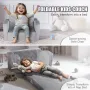 Kids Couch, Toddler Chairs Comfy, 2-in-1 Toddler Couch Sofa Bed Fold Out, Convertible Sofa to Lounger, Kids Chair Seat Playroom 