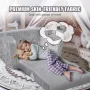 Baby stol sammenfoldelig 2-i-1 comfy baby lounger sofa børn