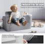 Baby stol sammenfoldelig 2-i-1 comfy baby lounger sofa børn