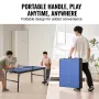 Midtstørrelse ping pong bord sammenfoldelig bordtennis spilbord