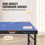 Midtstørrelse ping pong bord sammenfoldelig bordtennis spilbord