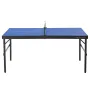 Midtstørrelse ping pong bord sammenfoldelig bordtennis spilbord