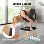 Yoga Headstand Bench, 300 lbs Capacity Yoga Inversion Chair for Family Gym, Headstand Trainer with Wood Frame & PU Pad, Stand Yo