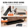 Walking Pad, Under Desk Treadmill for Home Office, Working Walking Jogging Machine, 265 Lbs Capacity 2.5HP Portable Lightweight 