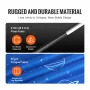 2 Doors Bed Tent Breathable Tent Light Blackout with 0.33 in Fiber Poles 2000x1050x1200mm