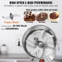 300g Electric Grain Mill Grinder, High Speed 1500W Commercial Spice Grinders, Stainless Steel Pulverizer Powder Machine, for Dry