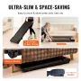 Walking Pad, Under Desk Treadmill with Incline, Working Walking Jogging Machine for Home Office, 265 Lbs Capacity 2.5HP Portable