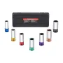 LUG NUT INSIKT SOCKET SET 1/2 I DRIVE METRIC 6-POINT DEEP
