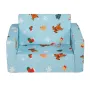 Baby stol sammenfoldelig 2-i-1 baby lounger sofa tegneserie