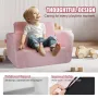 Baby stol sammenfoldelig 2-i-1 comfy baby lounger sofa børn