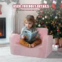 Baby stol sammenfoldelig 2-i-1 comfy baby lounger sofa børn