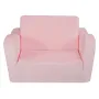 Kids Couch, 2-in-1 Toddler Chairs Comfy, Toddler Couch Sofa Bed Fold Out, Convertible Sofa to Lounger, Kids Chair Seat Playroom 