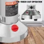 550g Electric Grain Mill Grinder, High Speed 2000W Commercial Spice Grinders, Stainless Steel Pulverizer Powder Machine, for Dry