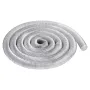 Dust Collection Hose, 4" x 50', Thickened PVC Material Puncture-Resistant Flexible Clear Hose with Carbon Steel Wire Coil 4 x 30