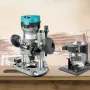 Router Tool, 710W Wood Router, Router for Woodworking with Three Router Collets, Wood Router Tool with Tilt & Plunge Base, Woodw