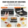 Commercial Waffle Maker, 2PCS Rectangle Waffle Baker Machine, 2000W Non-Stick Stainless Steel Belgian Waffle Iron with Temp and 