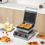 2 stk. Kommerciel vaffelproducent rektangel vaffel bager