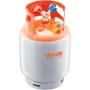 Refrigerant Recovery Tank, 50 LBS Capacity, 400 psi Portable Cylinder Tank with Y-Valve for Liquid/Vapor, High-sealing Recovery 
