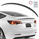 GT Wing Car Spoiler, 47.2 inch Spoiler, Compatible With Tesla Model Y, High Strength ABS Material, Baking Paint, Car Rear