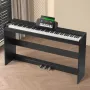 88 Nøgle fuldt vægtet digital klaver dual tastatur enkel