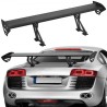 Universal Rear Spoiler GT Style Adjustable Trunk Wing Car Racing 43.3''