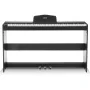 Weighted Digital Piano, 88 Key Fully Weighted Keys, Electric Piano Dual Keyboard & Speakers Simple Cabinet Bracket with Headphon